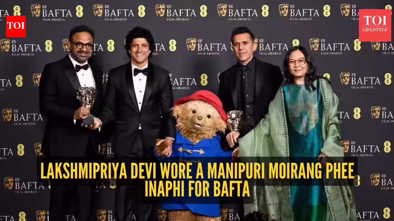 ‘Boong’ director Lakshmipriya Devi brought India to the global stage at BAFTA in stunning Manipuri Moirang Phee inaphi and kaftan |