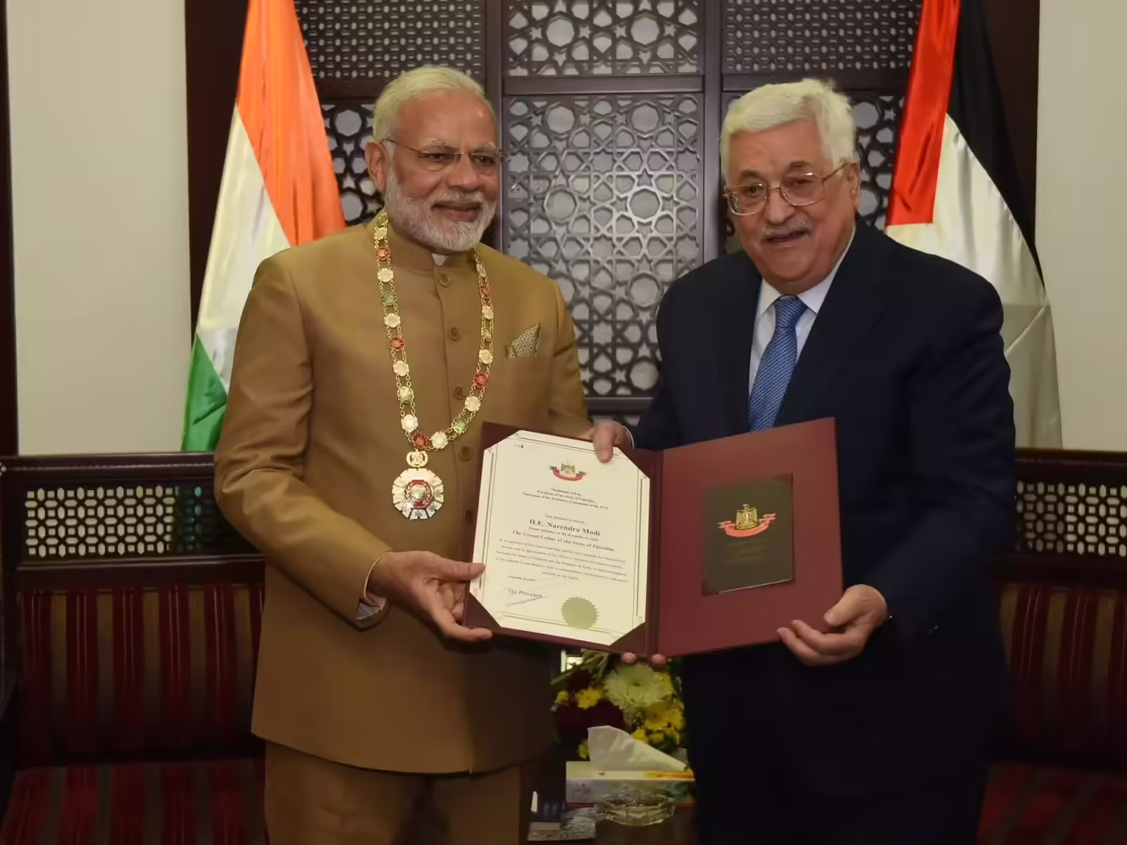 ‘Speaker of the Knesset Medal’: PM Modi conferred with Israel’s highest parliamentary honour | India News