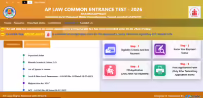 AP LAWCET registration window 2026 closing today: Check direct link to apply here
