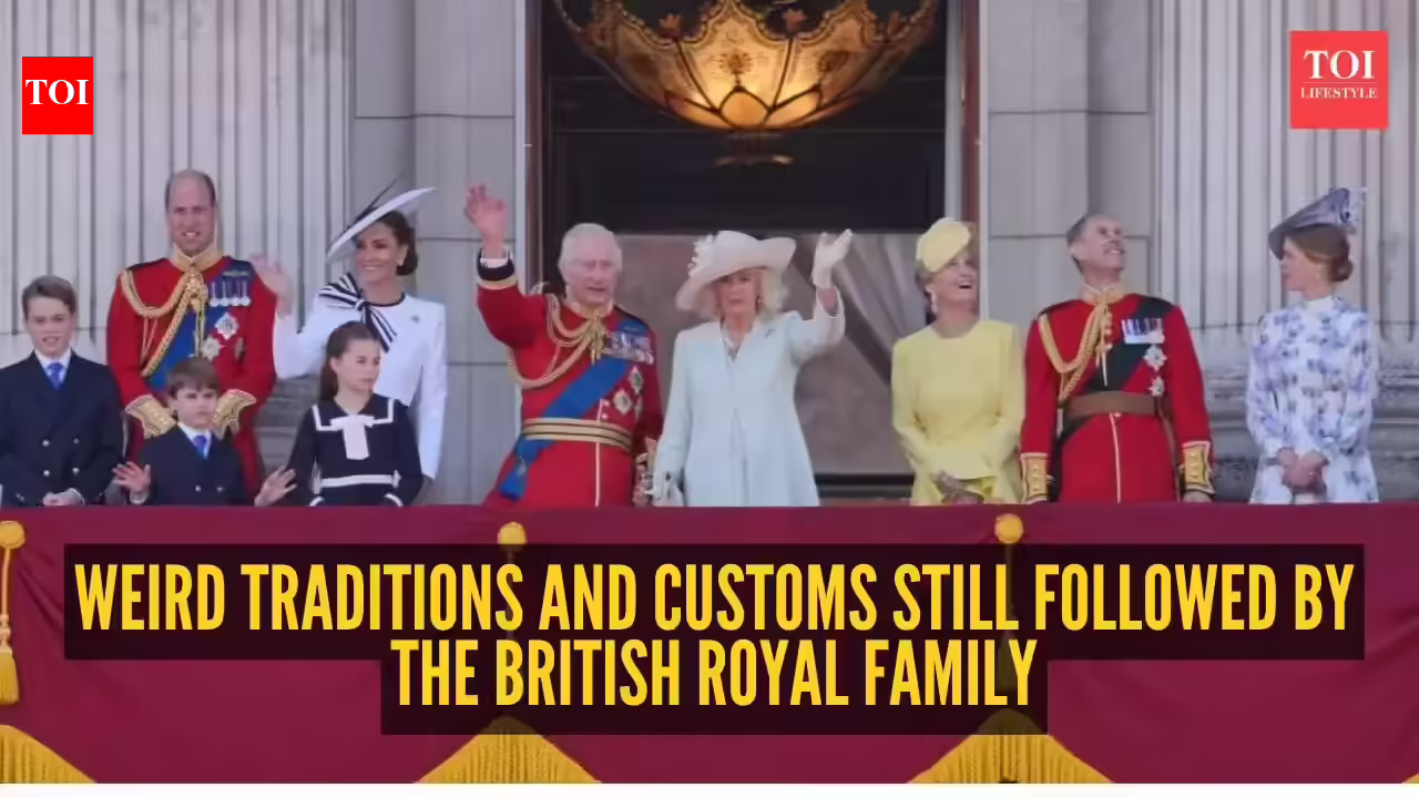 10 weird traditions and customs still followed by the British royal family