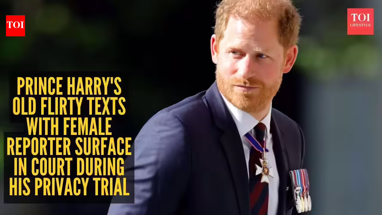 Prince Harry’s old flirty texts with female reporter surface in Court during his privacy trial: “Miss our movie snuggles” |