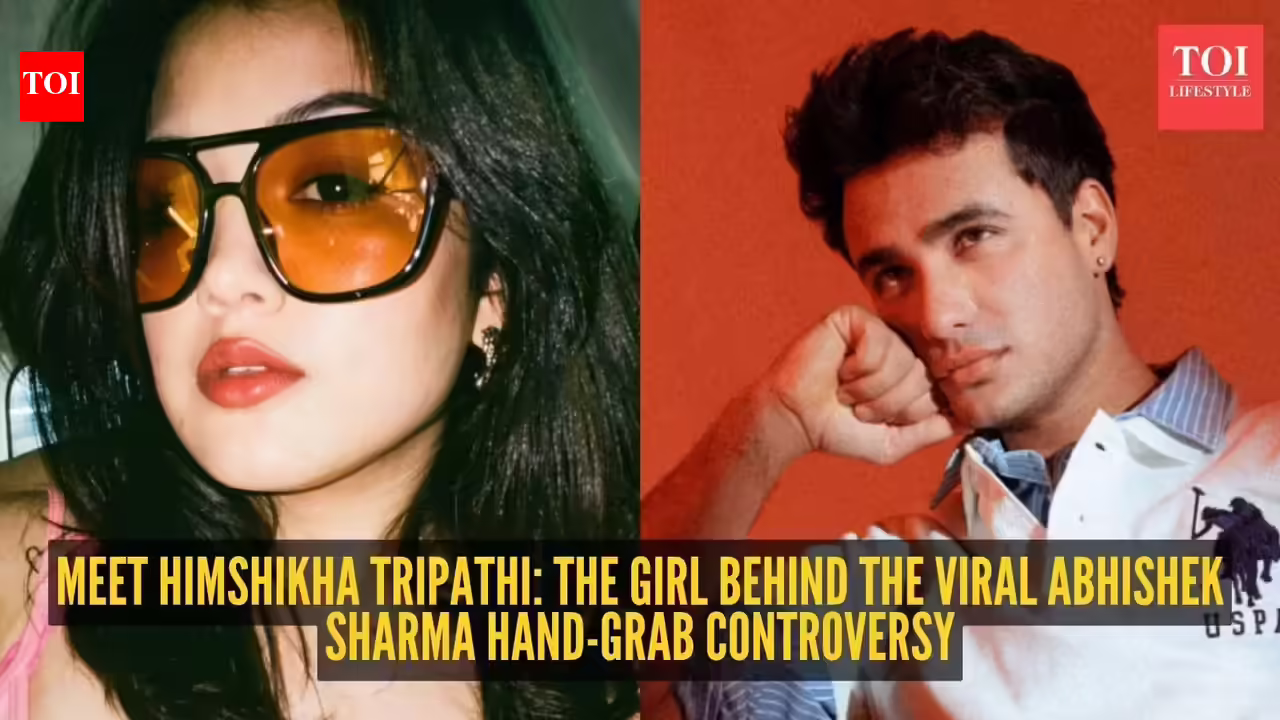 Who is Himshikha Tripathi? The girl who grabbed cricketer Abhishek Sharma’s hand – and later apologised